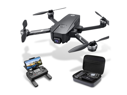 Holy Stone HS720E 4K EIS Drone with UHD Camera for Adults, Easy GPS Quadcopter for Beginner with 46mins Flight Time, Brushless Motor, 5GHz FPV Transmission, Auto Return Home, Follow Me& Anti-shake Cam