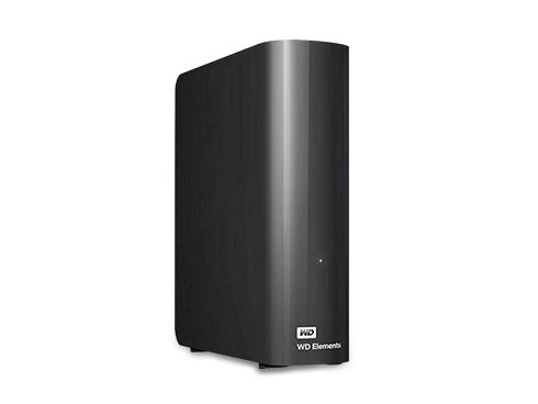 WD Elements 12TB USB 3.0 Desktop Hard Drive Black WDBWLG0120HBK-NESN
