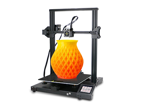 CREASEE DIY 3D Printer, Upgraded Silent Motherboard 3d printing machine, High Precision with Carborundum Glass Bed fdm large 3d printer supply, Resume Printing, Build Volume 300 X 300 X 400mm