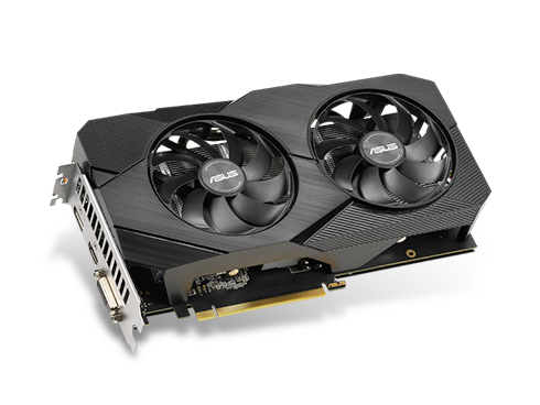 ASUS GeForce GTX 1660 Super Overclocked 6GB Dual-fan EVO Edition VR Ready HDMI DisplayPort DVI Graphics Card (DUAL-GTX1660S-O6G-EVO)