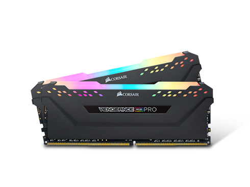 CORSAIR Vengeance RGB Pro 16GB (2 x 8GB) 288-Pin DDR4 DRAM DDR4 3200 (PC4 25600) Desktop Memory Model CMW16GX4M2C3200C16