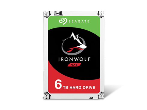 Seagate IronWolf 6TB NAS Hard Drive 7200 RPM 256MB Cache SATA 6.0Gb/s CMR 3.5" Internal HDD for RAID Network Attached Storage ST6000VN0033