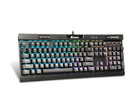 Corsair K70 RGB MK.2 Mechanical Gaming Keyboard - CHERRY MX Blue