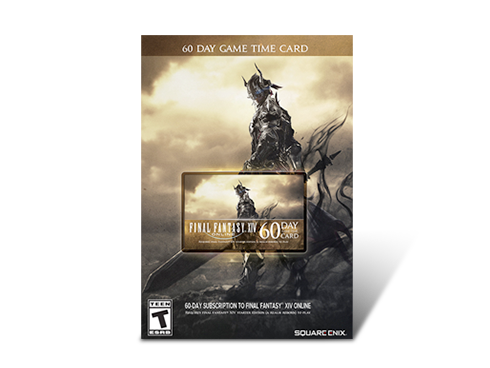 Final Fantasy XIV Online: 60 Day Time Card [Online Game Code]