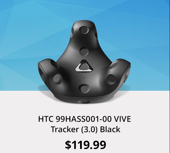 HTC 99HASS001-00 VIVE Tracker (3.0) Black