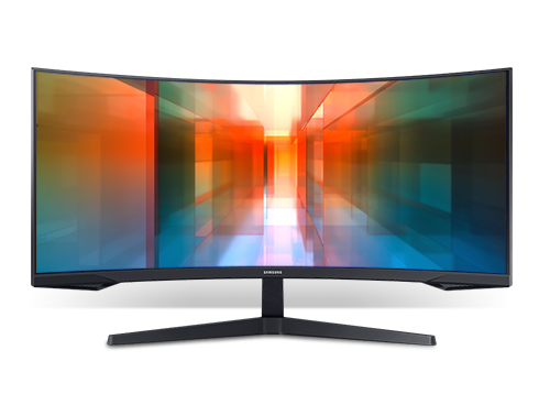 SAMSUNG Odyssey G5 C34G55T 34" WQHD 3440 x 1440 (2K) 1ms (MPRT) 165Hz HDR10, HDMI, DisplayPort FreeSync Premium Curved Gaming Monitor