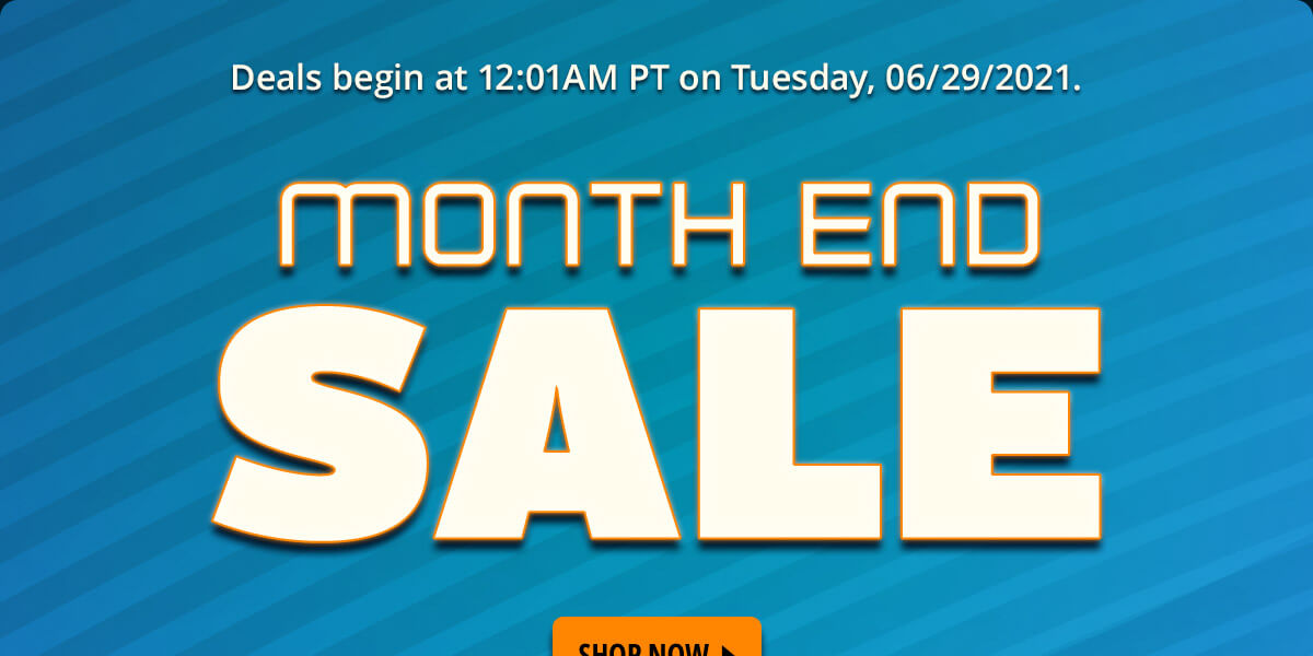 Month End Sale