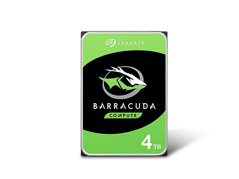Seagate BarraCuda ST4000DM004 4TB 5400 RPM 256MB Cache SATA 6.0Gb/s 3.5" Hard Drives Bare Drive - OEM