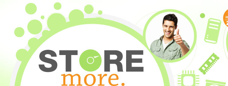 STORE MORE. SAVE MORE.