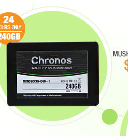 Mushkin Enhanced Chronos 2.5" 240GB SATA III 7mm Internal Solid State Drive (SSD)