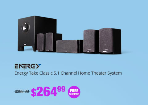 Energy Take Classic 5.1 Channel Home Theater System