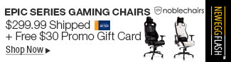 Newegg Flash - Noblechairs EPIC Series Gaming Chairs