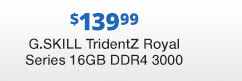 G.Skill TridentZ 16GB DDR4 SDRAM