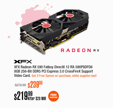 Rx hot sale 590 newegg