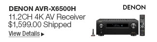 Newegg Flash - Denon AVR-X6500H 11.2CH 4K AV Receiver