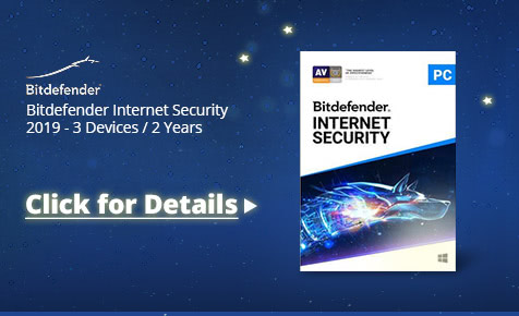 Bitdefender Internet Security 2019 - 3 Devices / 2 Years