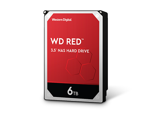 WD Red 6TB NAS Hard Disk Drive - 5400 RPM Class SATA 6Gb/s 256MB Cache 3.5 Inch