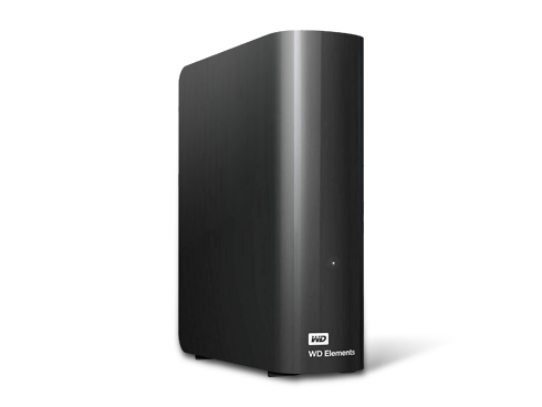 WD Elements 12TB USB 3.0 Desktop Hard Drive, Black
