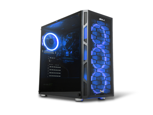 ABS Mage E Ryzen 5 2600 Gaming Desktop, AMD B450, Radeon RX 5700, 8GB DDR4, 512GB SSD