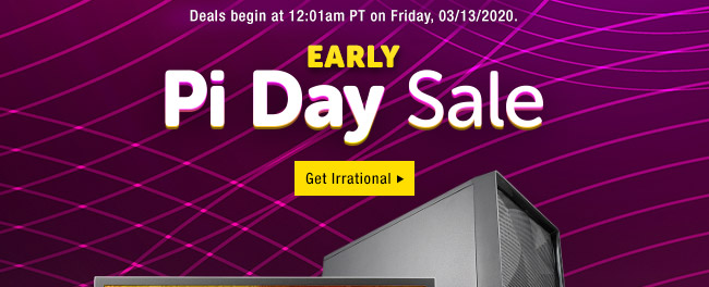 Early Pi Day Sale