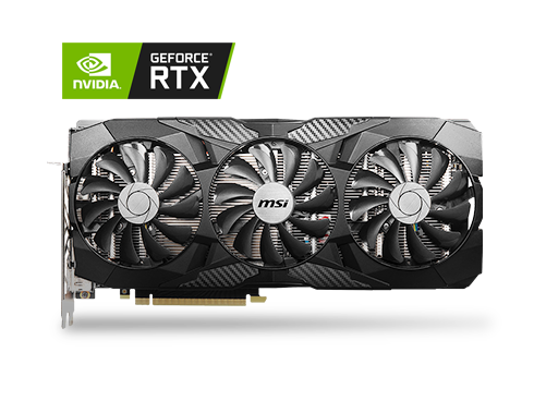 MSI GeForce RTX 2070 DirectX 12 TRI FROZR 8GB 256-Bit GDDR6 PCI Express 3.0 x16 HDCP Ready Video Card