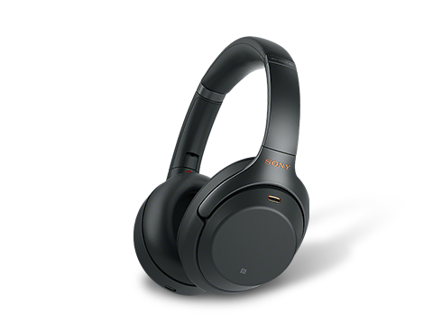 Refurbished: Sony WH1000XM3 Bluetooth Wireless Noise Canceling Headphones, Black