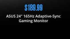 ASUS 24" 165Hz Adaptive-Sync Gaming Monitor