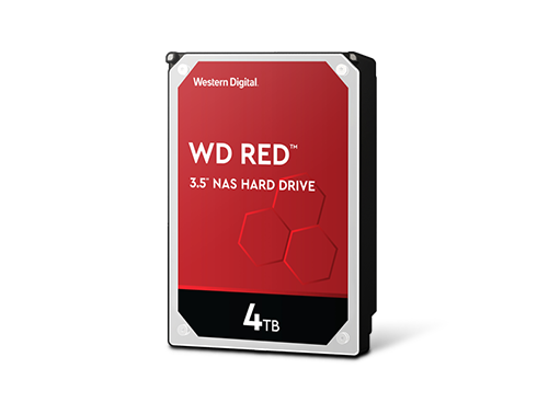 WD Red 4TB 5400 RPM Class SATA 6Gb/s 64MB Cache 3.5"  NAS Hard Disk Drive