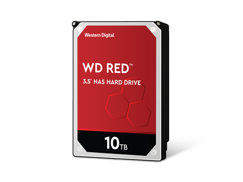 WD Red 10TB NAS Hard Disk Drive - 5400 RPM Class SATA 6Gb/s 256MB Cache 3.5 Inch - WD100EFAX