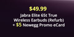 Jabra Elite 65t True Wireless Earbuds (Refurb)
