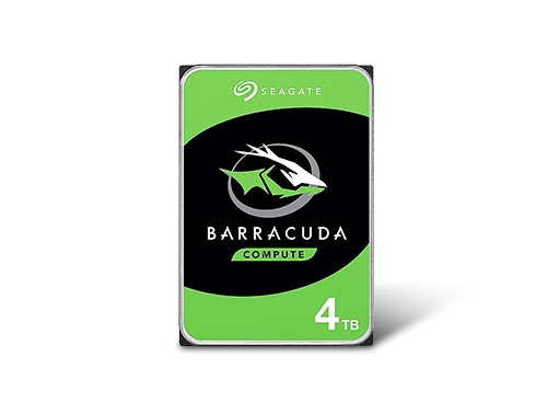 Seagate BarraCuda ST4000DM004 4TB 5400 RPM 256MB Cache SATA 6.0Gb/s 3.5" Hard Drive - OEM