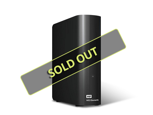 WD Elements 14TB USB 3.0, Micro-B Desktop Hard Drive Black