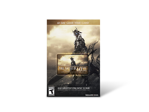 Final Fantasy XIV Online: 60 Day Time Card [Online Game Code]
