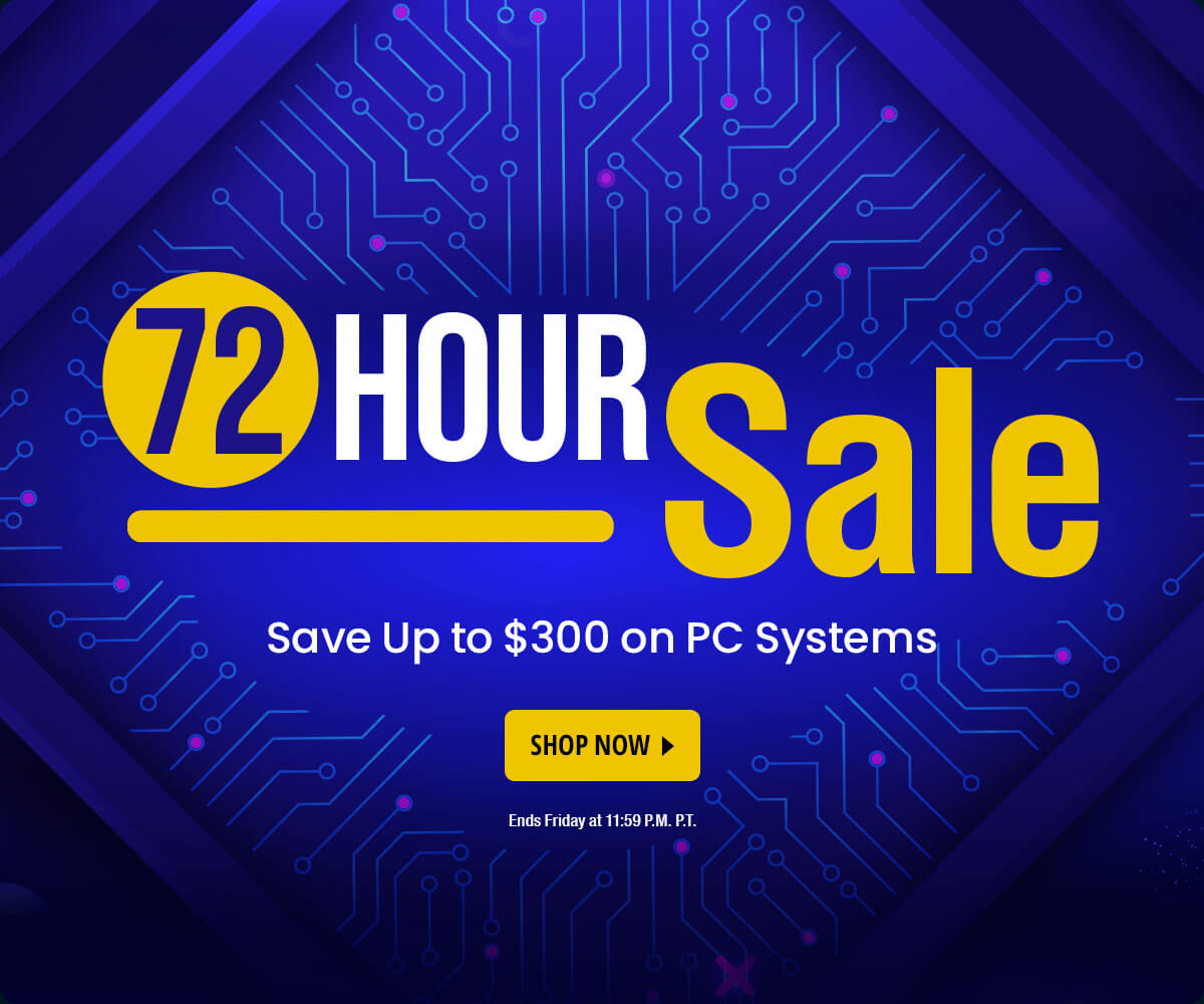 72HR Flash Sale 