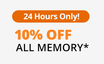 10% OFF ALL MEMORY*