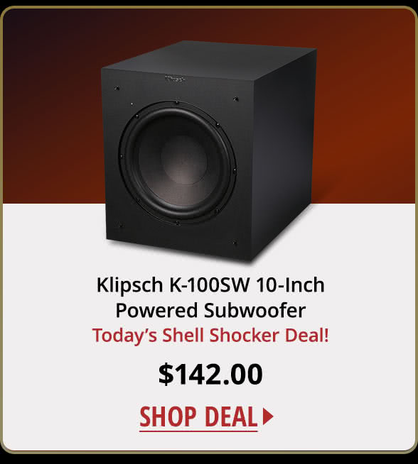 Klipsch K-100SW 10-Inch Powered Subwoofer