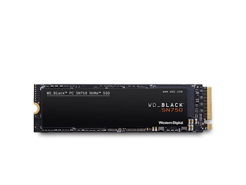 WD BLACK SN750 NVMe M.2 2280 500GB PCI-Express 3.0 x4 64-layer 3D NAND Internal Solid State Drive