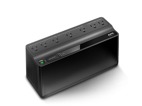 APC BE670M1 675 VA 360 Watts 7 Outlets Uninterruptible Power Supply (UPS) with USB Charging Port
