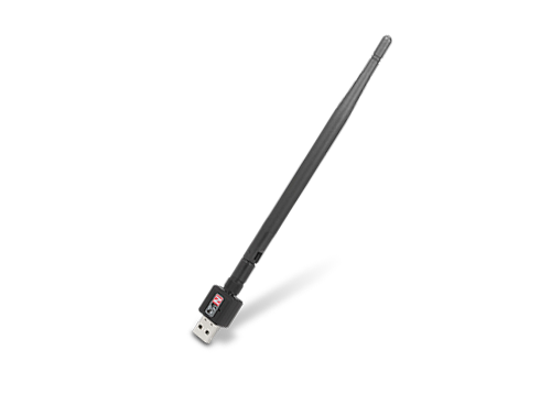 600Mbps Wireless USB WiFi Adapter Dongle 2.4GHz Network LAN Card 802.11b/g/n Standard with 2dBi Detachable Antenna for Desktop Laptop PC Computers