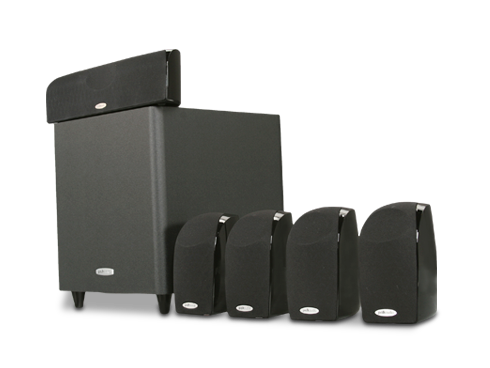 Polk Audio TL1600 5.1 Compact Surround Sound Home Theater System with Powered Subwoofer