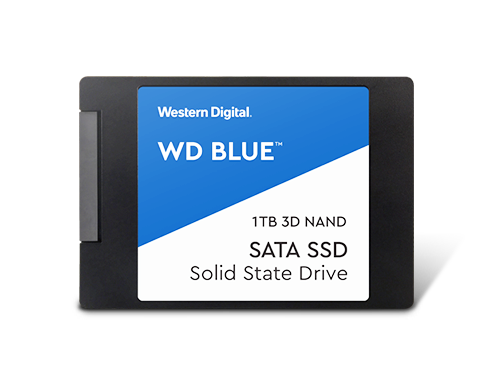 WD Blue 3D NAND 1TB SATA III 6Gb/s 2.5"/7mm Internal Solid State Drive
