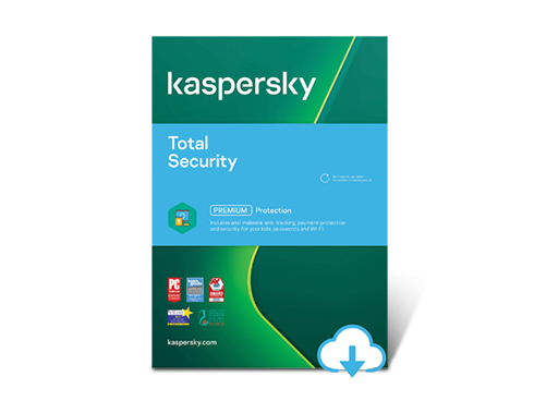 Kaspersky Total Security 2021 1 Year / 5 Devices - Download
