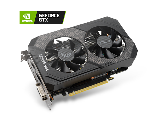 ASUS TUF Gaming GeForce GTX 1660 SUPER Overclocked 6GB Edition HDMI DP DVI Gaming Graphics Card