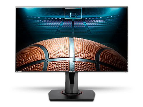 ASUS VG278Q 27" FHD 144Hz 1ms DisplayPort HDMI DVI Free Sync G-Sync Compatible LED Backlit Height Adjustable Gaming Monitor