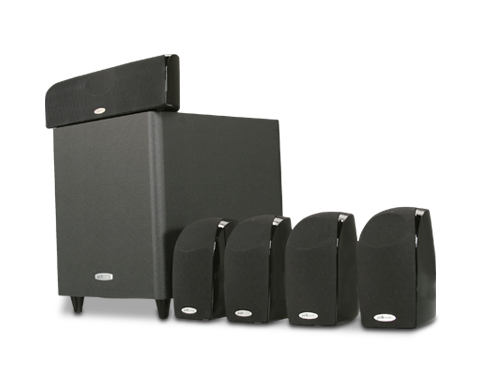 Polk Audio TL1600 5.1 Compact Surround Sound Home Theater System with Powered Subwoofer