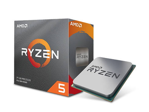 AMD RYZEN 5 3600 6-Core 3.6 GHz (4.2 GHz Max Boost) Socket AM4 65W 100-100000031BOX Desktop Processor