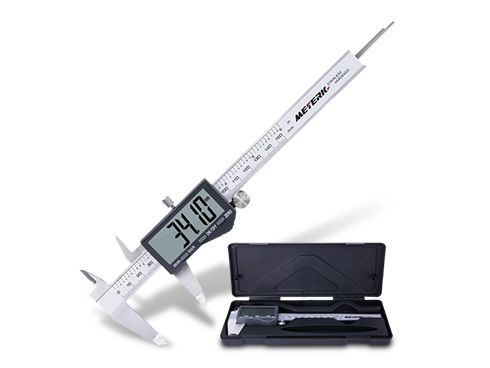 Meterk Digital Caliper 6" Measuring Tool w/ Large LCD Screen