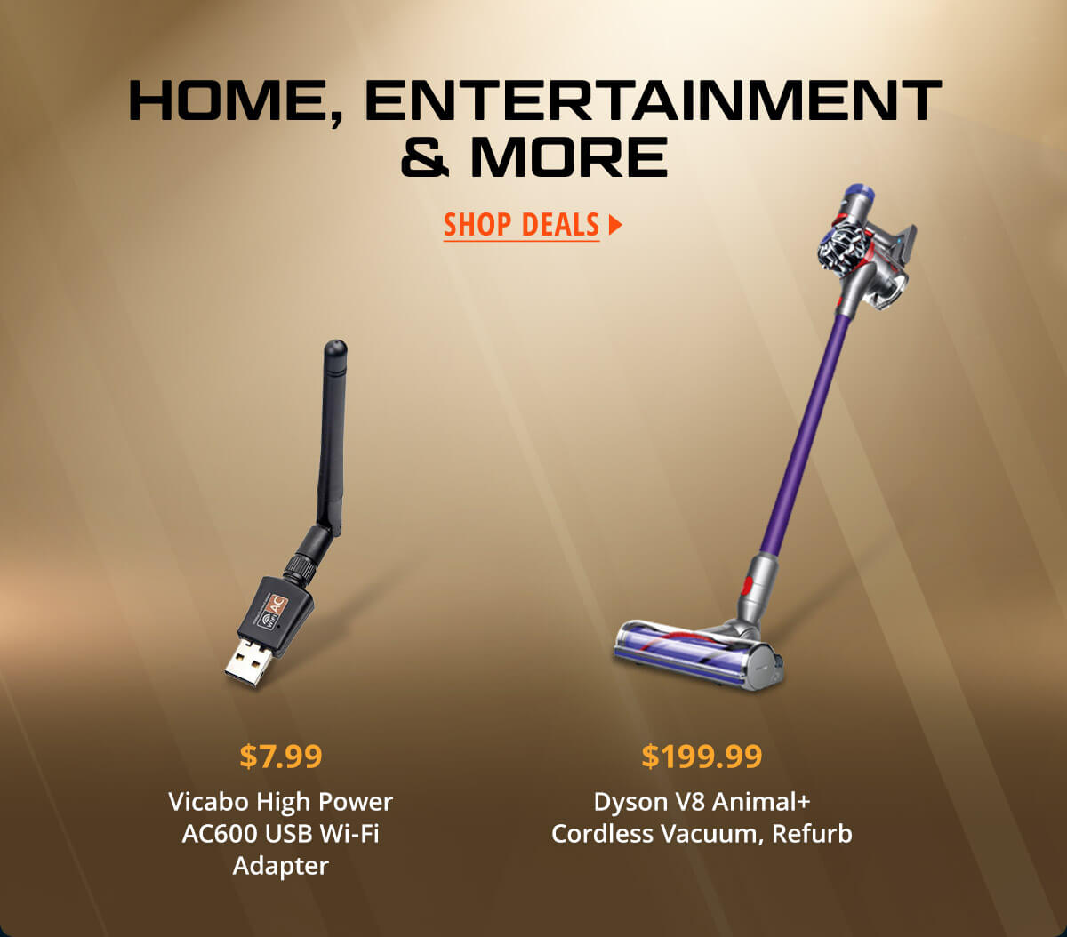 Home, Entertainment & More