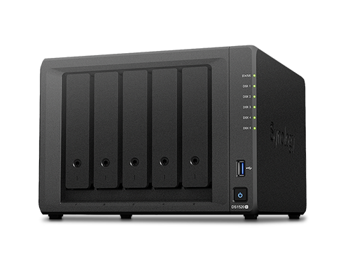 Synology 5-bay NAS DiskStation DS1520+ (Diskless)