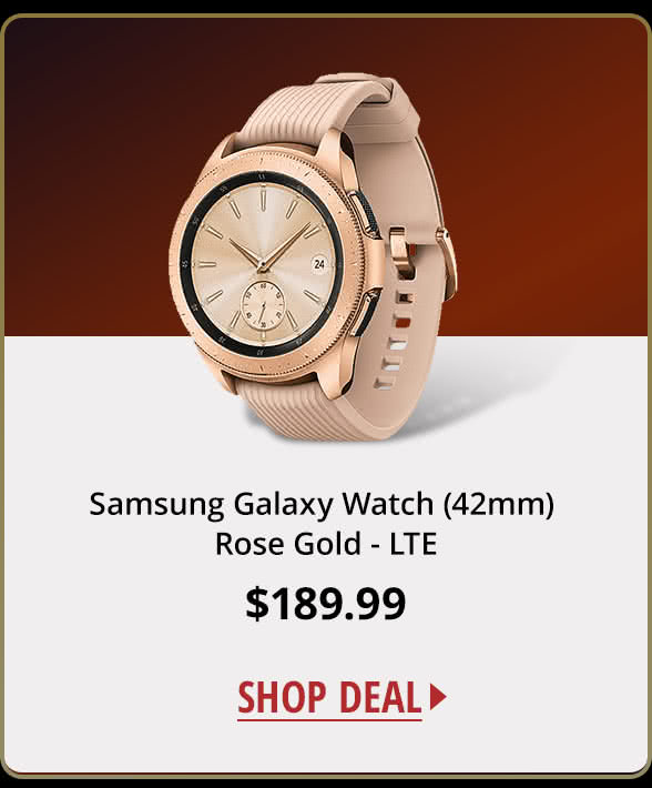 Samsung Galaxy Watch (42mm) Rose Gold - LTE